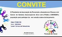 Convite à População para Apresentação da “Associação de Amor”