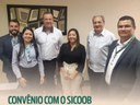 Legislativo Municipal estabelece cooperação com Sicoob