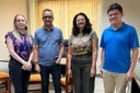 Presidente da Câmara Municipal de Santana recebe membros da Comissão responsável pelo estudo de viabilidade para implementação do curso de Economia na UEAP 