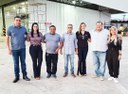 Presidente Elma Garcia integra comitiva durante visitação técnica na empresa TECONAP S.A localizada em Santana
