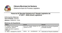 Santana é o Primeiro Legislativo Municipal do Amapá a contar com Pauta Online