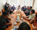Vereadora Elma Garcia coordena reunião com todos os Presidentes de Câmaras, para tratar sobre a Concessão de Outorga da Caesa aos municípios