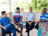 Vereadores de Santana promovem visita a comunidade do Igarapé do Lago